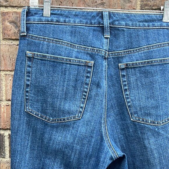 Talbots Women’s Modern Ankle Blue Straight Leg Jeans High Waist Copper Felt Fall - Picture 12 of 16